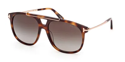 Tom Ford Ft1306 Sam-02 53k Occhiali Da Sole Tartarugatishell Per Uomo