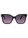 Tom Ford Butterfly Sunglasses Ft1312 01 B In Black