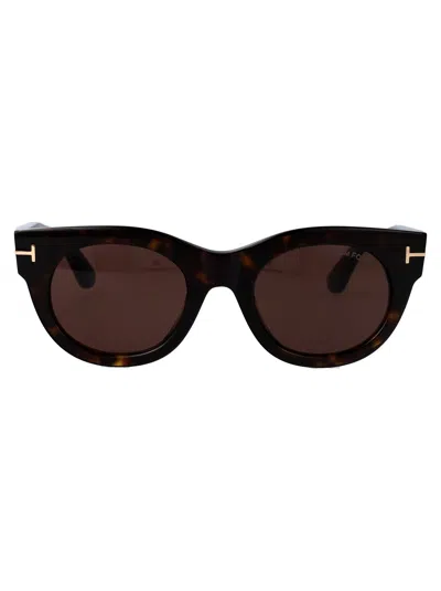Tom Ford Marine-02 Ft1315 52e In Brown