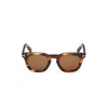 Tom Ford Ft1326 Tortoiseshell Square Frame Sunglasses In Brown