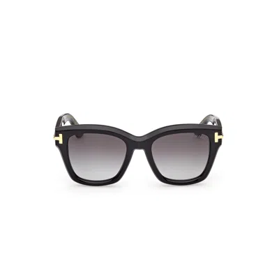 Tom Ford Ft1329 Oversized Square Frame Sunglasses In Black
