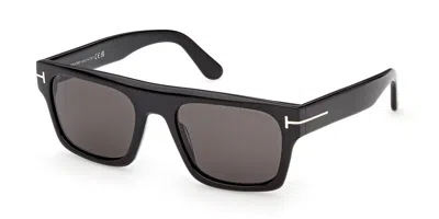 TOM FORD FT1337 CYRUS-02 01A MEN'S SUNGLASSES BLACK SIZE 53