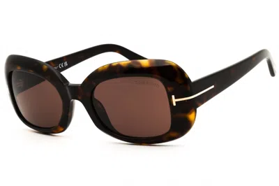 Tom Ford Ft1347 Sunglasses In Brown