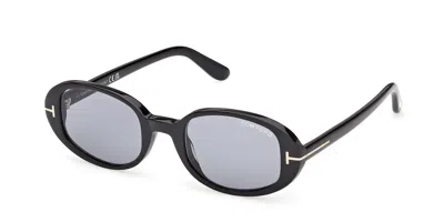 Tom Ford Ft1364 Iggy 01a Occhiali Da Sole Neri Per Donna In Black