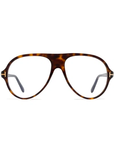 Tom Ford Ft5012-b Dark Havana In Brown