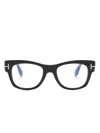 Tom Ford Ft5040b Square-frame Glasses In Black