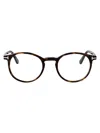 Tom Ford 53mm Square Blue Light Blocking Glasses In 052 Avana Scura