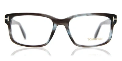 Tom Ford Ft5313 Men's Glasses, Blue, Size 55 In Brown