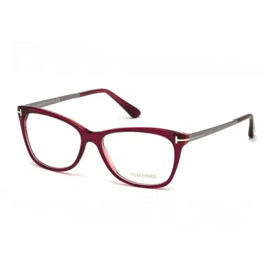 Tom Ford Ft5353 075 Crystal Fuchsia Pink 52mm In Multi