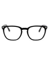 Tom Ford 53mm Square Blue Light Blocking Glasses In 001 Nero Lucido