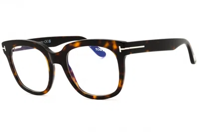 Tom Ford Ft5537b Eyeglasses In Brown