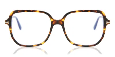 Tom Ford Ft5578-b Women's Glasses, Tortoiseshell, Size 54 In Brown