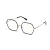 Tom Ford Blue Blocking Metal Cat-eye Glasses In 001