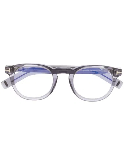 Tom Ford Ft5629b Soft Square-frame Glasses In Grau