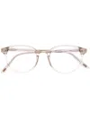Tom Ford Ft5695-b Pantos-frame Glasses In Neutrals
