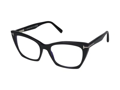 Tom Ford Ft5709-b Eyeglasses In Black