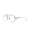 Tom Ford Ft5731b Aviator-frame Glasses In Gray