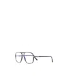 Tom Ford Ft5737-b Aviator-frame Glasses In Gray