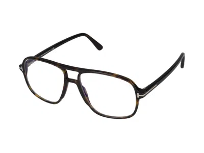 Tom Ford Ft5737-b Injected Acetate Eyeglasses In Multi