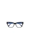 Tom Ford Ft5745b Square-frame Glasses In Blue