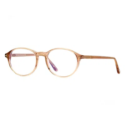 Tom Ford Ft5753-b045 Eyeglasses In Brown
