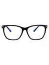 Tom Ford Ft5762-b Glasses In 001 Nero Lucido