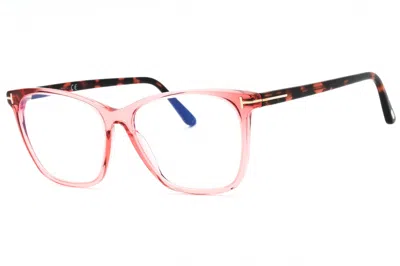 Tom Ford Ft5762b Eyeglasses In Pink