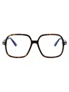 Tom Ford Avana Scura Acetate Glasses In Brown