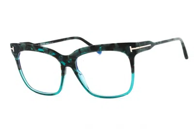 Tom Ford Ft5768b Tortoiseshell Acetate Eyeglasses In Brown
