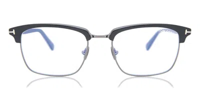 Tom Ford Ft5801-b Men's Glasses, Black, Size 54 In Brown