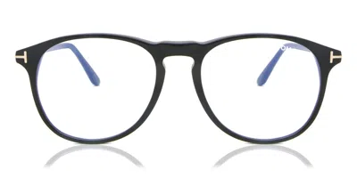 Tom Ford Round-frame Glasses In Black