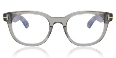 Tom Ford Ft5807-b Men's Glasses, Clear, Size 50 In Gray