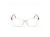 Tom Ford Ft5812-b Rectangular Eyeglasses In Neutral