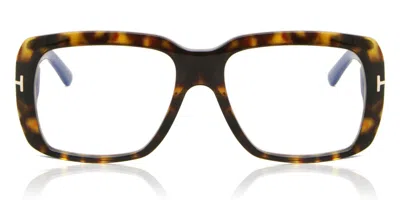 Tom Ford Ft5822-b Men's Glasses, Tortoiseshell, Size 54 In Black