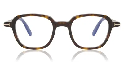 Tom Ford Ft5837-b Men's Glasses, Tortoiseshell, Size 46 In White