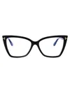 Tom Ford Cat-eye Frame Glasses Glasses In Black