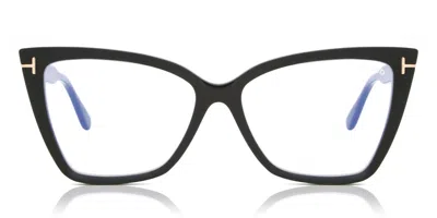 Tom Ford Ft5844-b Women's Glasses, Black, Size 55