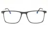 Tom Ford Rectangle-frame Glasses In Grey/other/clear/blue-light Block Lens