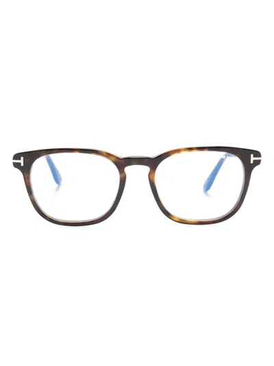 Tom Ford Ft5868-b 53052 In Braun