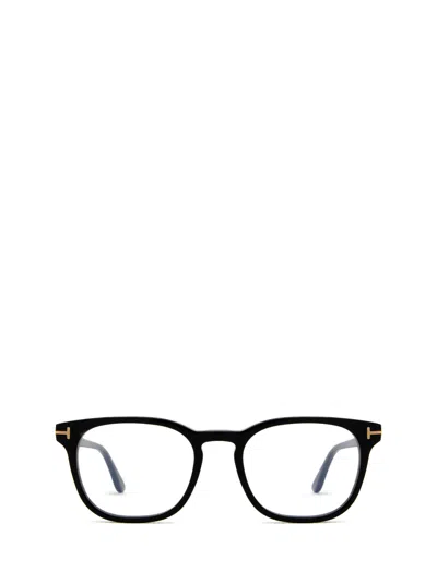 Tom Ford Ft5868-b Shiny Black Glasses Glasses In Transparent