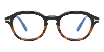 Tom Ford Ft5871-b Men's Glasses, Tortoiseshell, Size 49 In White