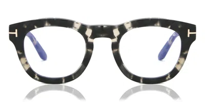 Tom Ford Ft5873-b Men's Glasses, Tortoiseshell, Size 49 In Brown