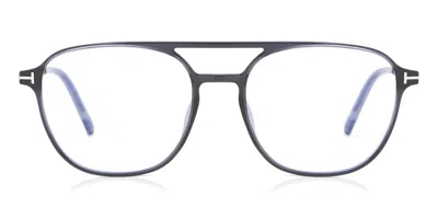 Tom Ford Ft5874-b Men's Glasses, Grey, Size 54 In Gray
