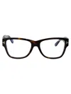 Tom Ford Blue Light Block Cat Eye Ladies Eyeglasses Ft5949-b 001 56 In 052 Avana Scura