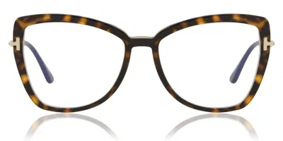 Tom Ford Ft5882-b Women's Glasses, Tortoiseshell, Size 55 In Multi