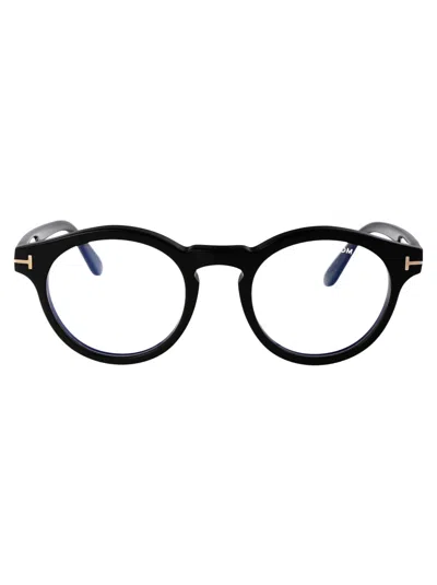 Tom Ford Ft5887-b Glasses In 001 Nero Lucido