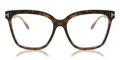 Tom Ford Ft5892-b Women's Glasses, Tortoiseshell, Size 56 In Black