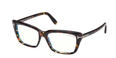 Tom Ford Ft5894-b Women's Glasses, Tortoiseshell, Size 56 In Brown