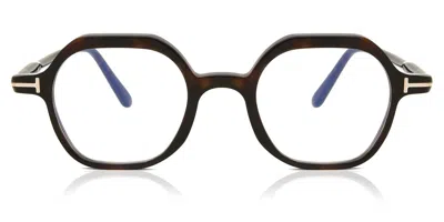 Tom Ford Ft5900-b Men's Glasses, Tortoiseshell, Size 46 In Black