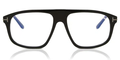 Tom Ford Ft5901-b-n Men's Glasses, Black, Size 55 In Purple